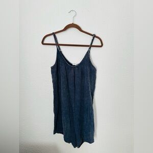 Bucketlist Mineral Washed Romper